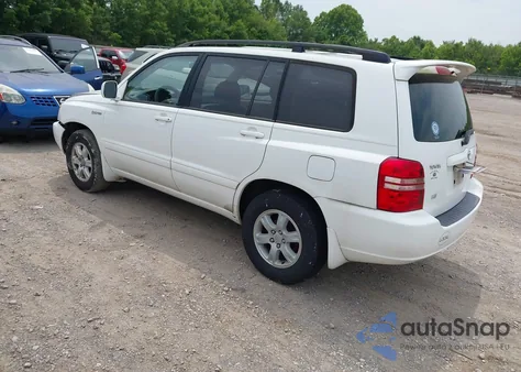 2003 Toyota Highlander Limited V6 from USA, damaged, VIN JTEGF21A230119829